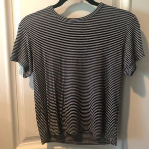 Brandy Melville/John Galt Striped Crop Top